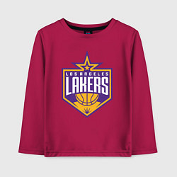 Детский лонгслив Los Angelas Lakers star