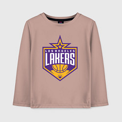 Детский лонгслив Los Angelas Lakers star