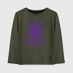 Детский лонгслив Basketball Los Angeles