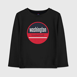 Детский лонгслив Washington basketball