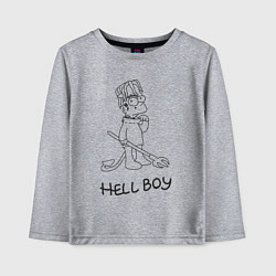 Детский лонгслив Bart hellboy Lill Peep