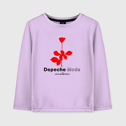 Детский лонгслив Depeche Mode - Violator album logo