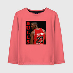 Детский лонгслив Bulls Jordan