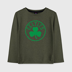Детский лонгслив Boston Celtics clover