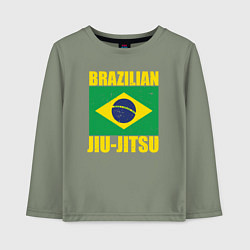 Детский лонгслив Brazilian jiu-jitsu