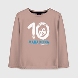 Детский лонгслив Maradona 10