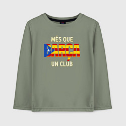 Детский лонгслив Barca club