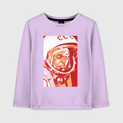 Детский лонгслив Gagarin in red