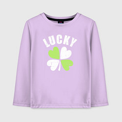 Детский лонгслив Lucky day