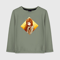 Детский лонгслив Улыбка волчицы