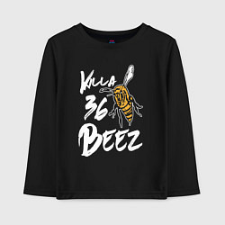 Детский лонгслив Killa beez 36