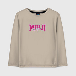 Детский лонгслив Minji k-idols