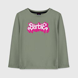 Детский лонгслив Barbie pink