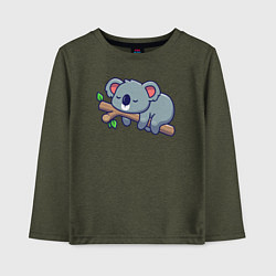 Детский лонгслив Коала на ветке