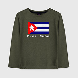 Детский лонгслив Free Cuba