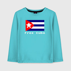 Детский лонгслив Free Cuba
