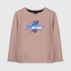 Детский лонгслив Stellar blade logo