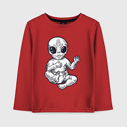 Детский лонгслив Baby alien