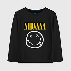 Детский лонгслив Nirvana original