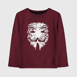 Детский лонгслив Анонимус иллюзия горная