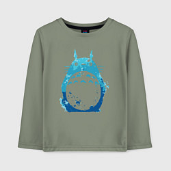 Детский лонгслив Blue Totoro