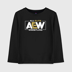 Детский лонгслив All Elite Wrestling AEW