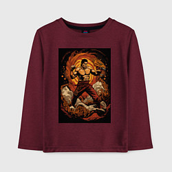 Детский лонгслив Муай Тай боец