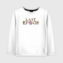 Детский лонгслив Logo Last Epoch