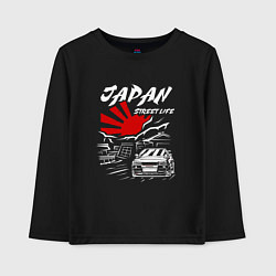 Детский лонгслив Jupan street life mitsubishi lancer