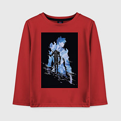 Детский лонгслив Поднятие уровня в одиночку охотник Джин Ву