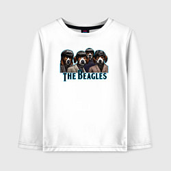 Детский лонгслив Beatles beagles