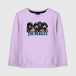 Детский лонгслив Beatles beagles