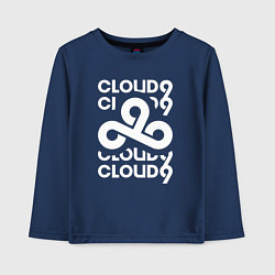 Детский лонгслив Cloud9 - in logo