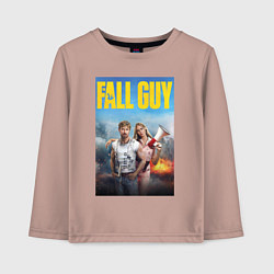 Детский лонгслив Ryan Gosling and Emily Blunt the fall guy