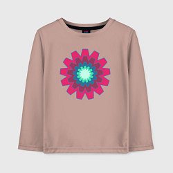 Детский лонгслив Окружности шестерёнки