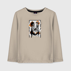 Детский лонгслив Осенний велопробег