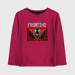 Детский лонгслив Front 242 - tour with fla