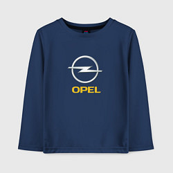 Детский лонгслив Opel авто бренд