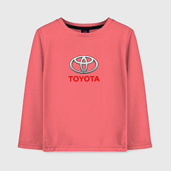 Детский лонгслив Toyota brend auto