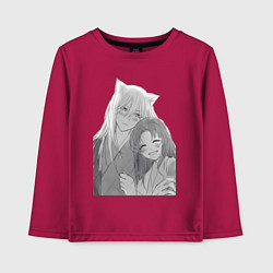 Детский лонгслив Очень приятно Бог Томоэ