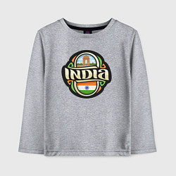 Детский лонгслив India