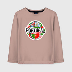Детский лонгслив Португалия