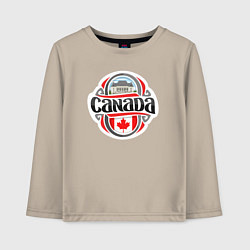 Детский лонгслив Canada country