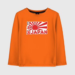 Детский лонгслив Japan sun
