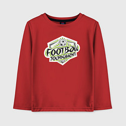 Детский лонгслив Футбольный турнир
