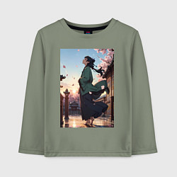 Детский лонгслив Монолог фармацевта Маомао во дворце