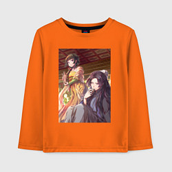 Детский лонгслив Монолог фармацевта Жэньши выпивает