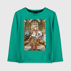 Детский лонгслив Хвост Феи Нацу Драгнил король арт