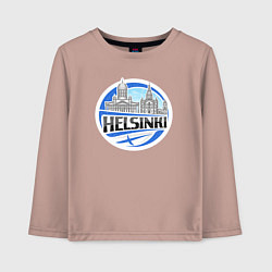 Детский лонгслив Хельсинки