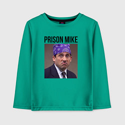 Детский лонгслив Prison mike Michael Scott - офис